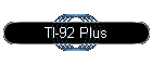 TI-92 Plus